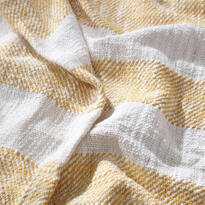 Brielle Home Lara 100% Cotton Throw Blanket - LinensNow