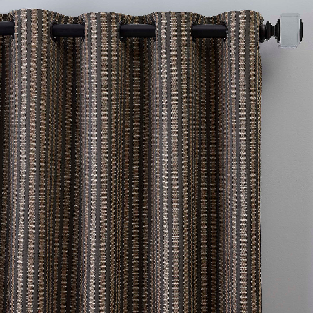 Valeron 95” Long top Metallic/Silver Curtains