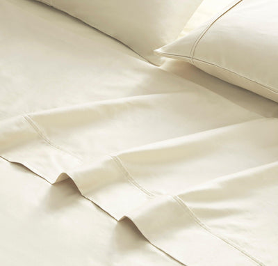 Brielle Home 400 Thread Count Ultra Fine Cotton Sateen Sheet Set - LinensNow
