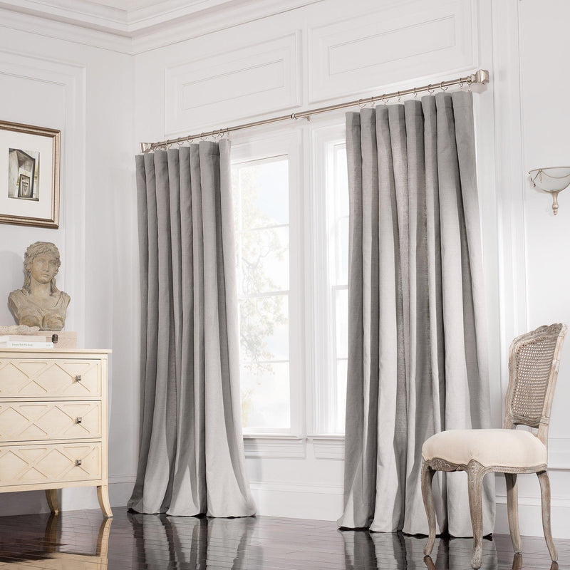 Valeron® Estate Cotton Linen Double Width Window Panel - LinensNow