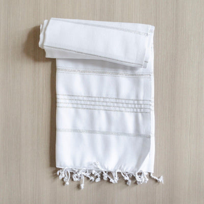 Brielle Home Freeport Turkish Peshtemal Towel - LinensNow