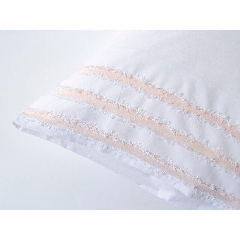 Brielle Home Vida Clipped Jacquard 180 Thread Count 100% Cotton Sheet Set & Pillowcase - LinensNow