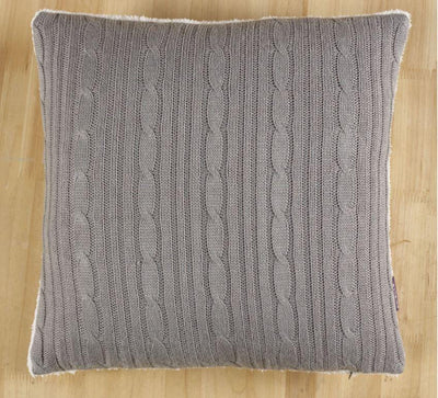 Brielle Home Cable Knit Decorative Pillows & Pillow Shams - LinensNow